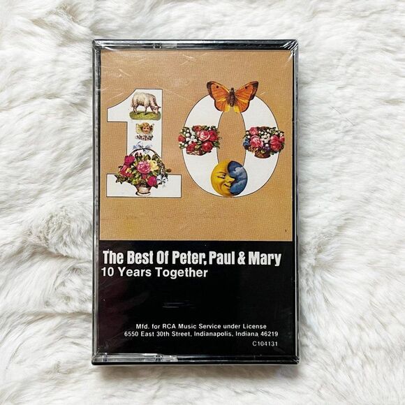 🔮 5/$25 Vintage The Best of Peter, Paul & Mary Cassette‎ NEW - Picture 1 of 3